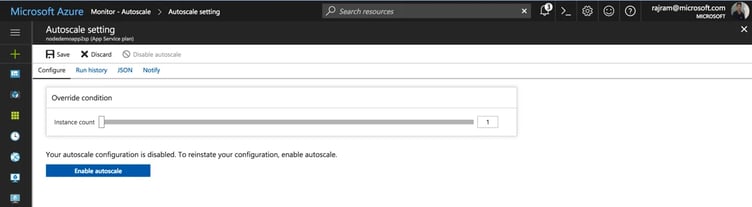 Microsoft Azure AutoScale