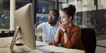 Two employees 
