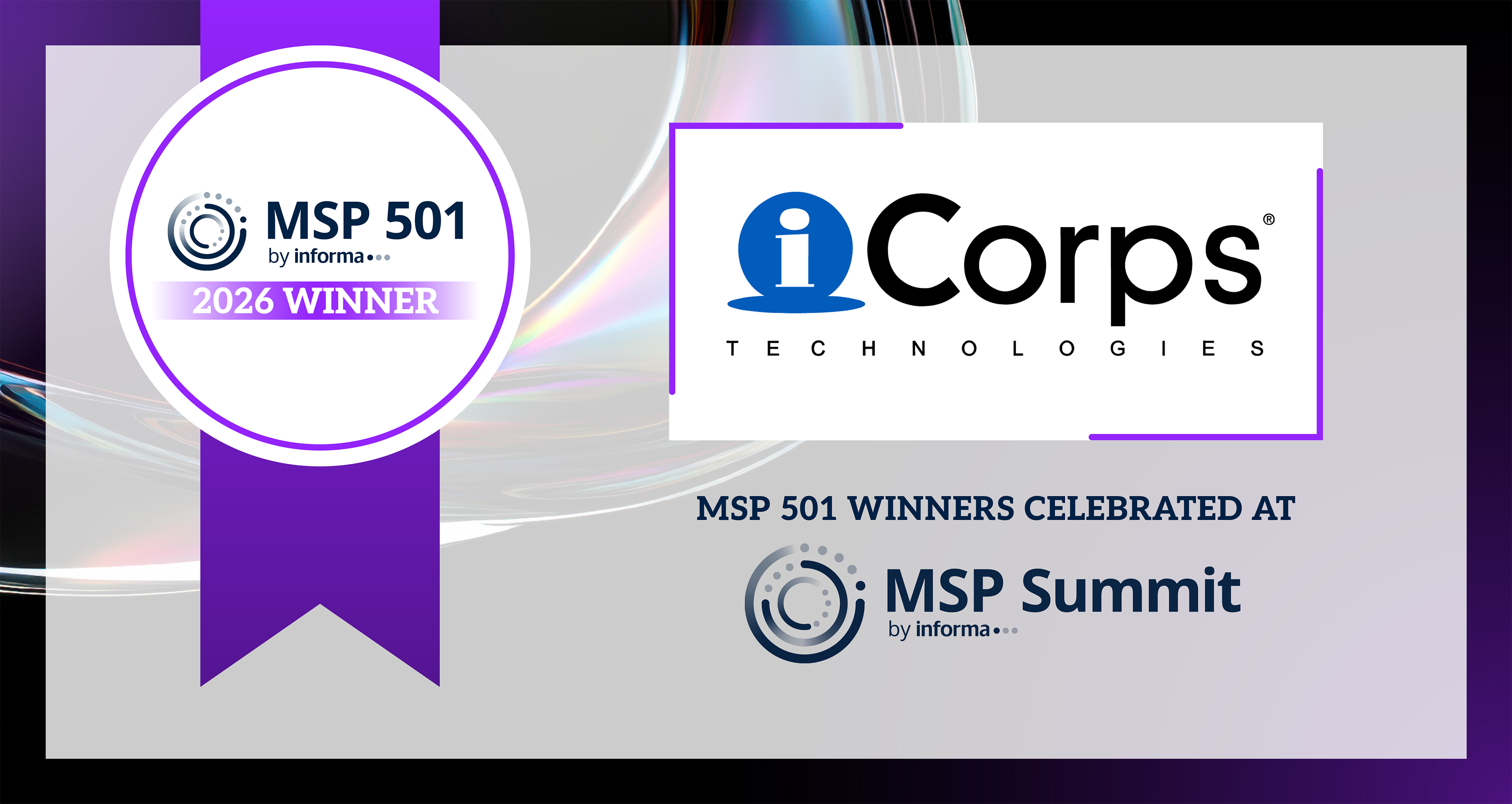 iCorps Technologies Ranked on 2026 MSP 501 List